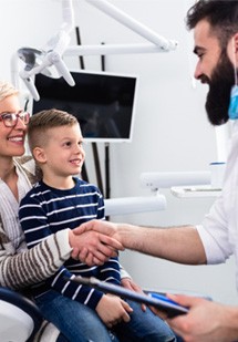 a patient receiving dental care from a dentist near Tyler